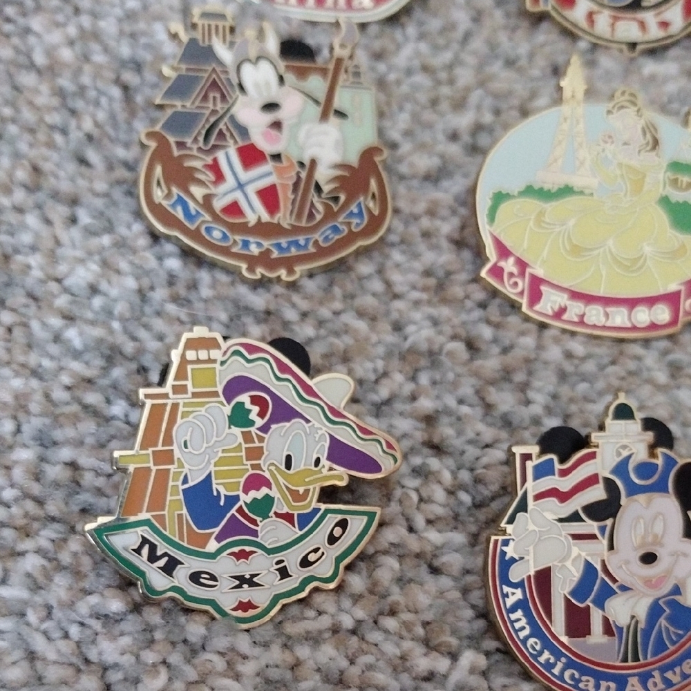 Epcot Center World Showcase Collector Pins - Picture 8 of 13